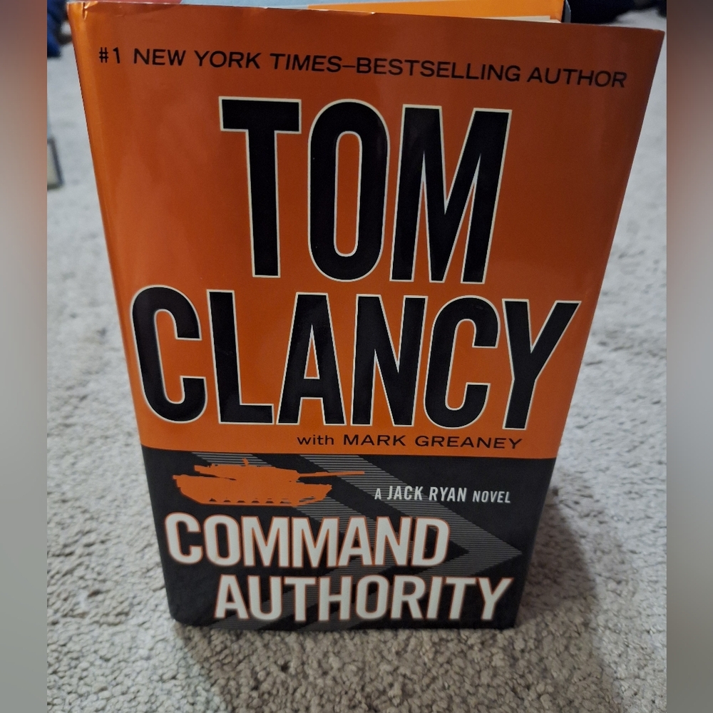 Tom Clancy's Command Authority Hardcover Novel